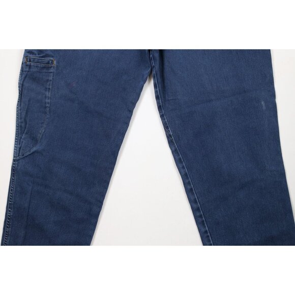 Vtg 90s Marithe Francois Girbaud Mens 40x32 Thrashed Baggy Fit Denim Jeans USA - Picture 14 of 16